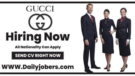 gucci jobs hiring|gucci employment opportunities.